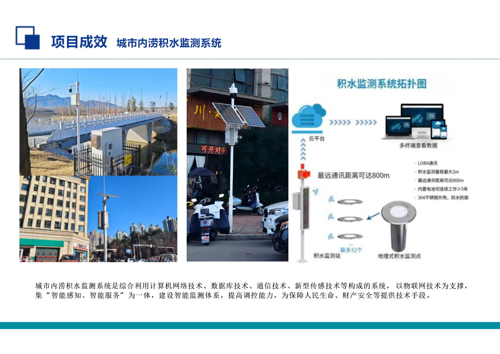 城市内涝积水监测系统